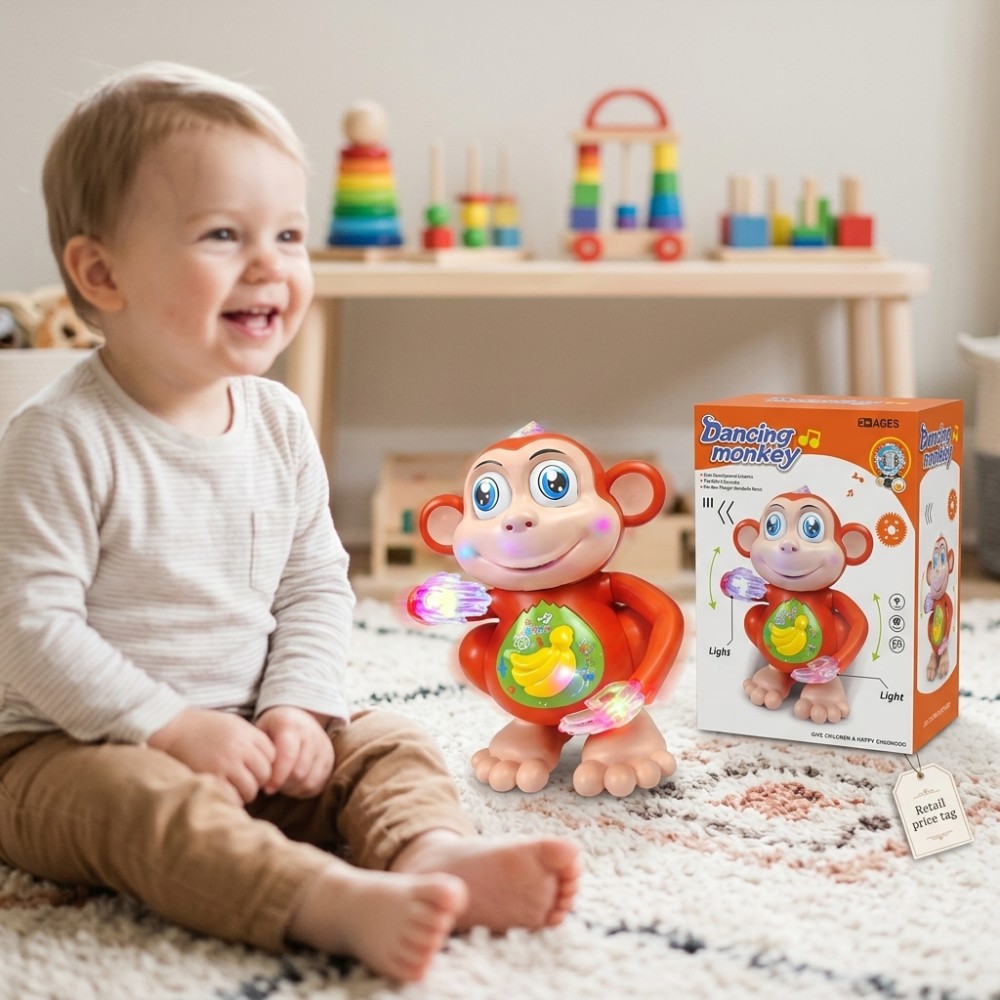 Dancing Monkey Interactive Musical Toy
