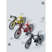 1:8 Scale Precision Die-Cast Mini Racing Bicycle
