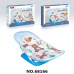 Baby shower chair with pillow/blue/non functional age label 0+, weight bearing 9kg