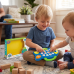 Light music steering wheel learning table