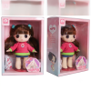 Soft vinyl winter doll